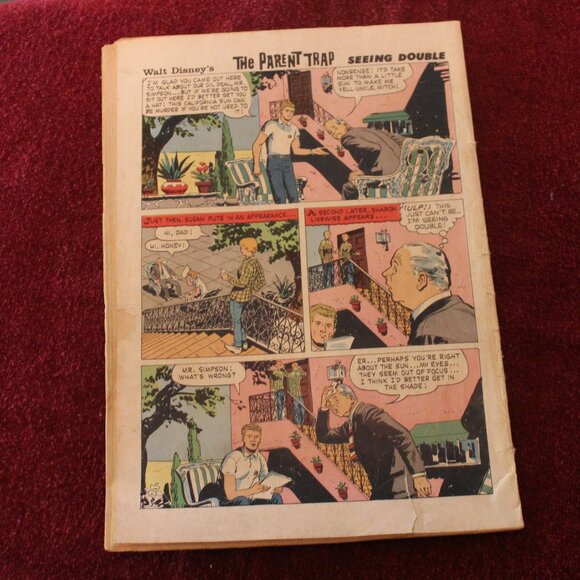 Parent Trap Vintage 1961 Disney Dell Comics #1210 - Picture 2 of 5
